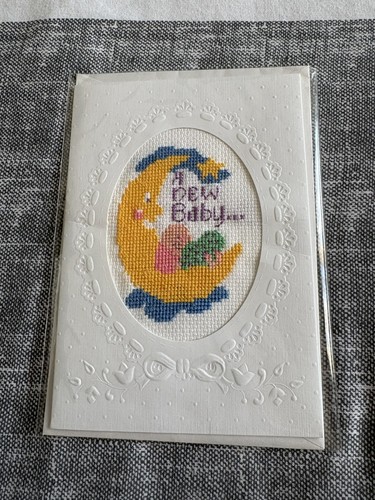 Handmade cross stitch - cross,