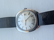 Tissot Seastar Watch Cal 782-1 Hand Winding With Leather Strap For Spare And...