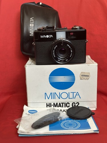 Minolta matic 35mm film - g2,