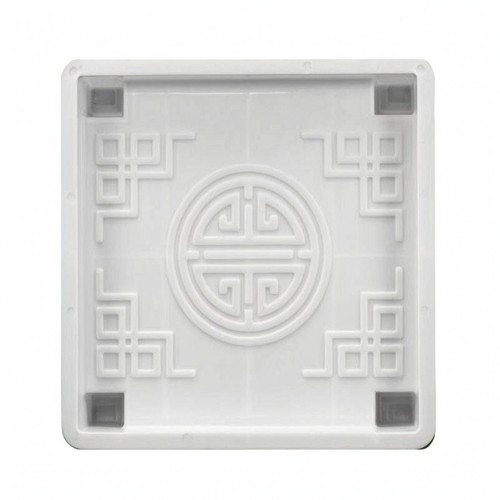 Garden edging mold embossed - garden,