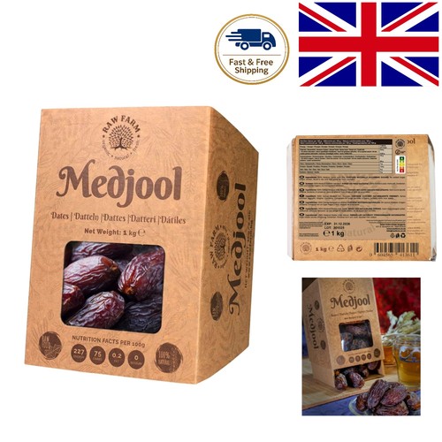Raw jumbo medjool dates kg - raw,