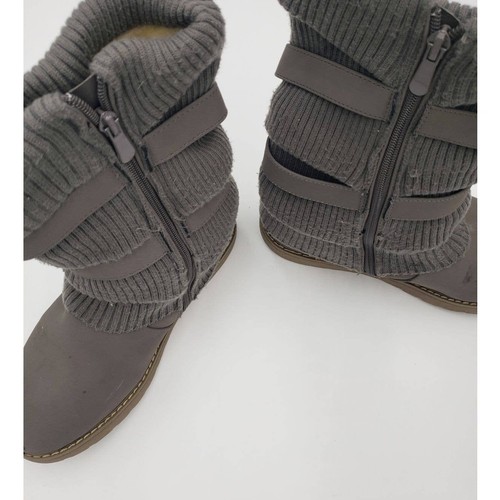 Girls winter snow boots faux - snow,
