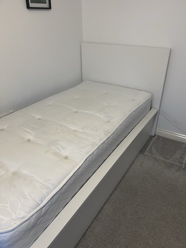 Malm single bed with - with, storage