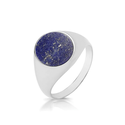 Triple oval lapis ring - triple,