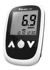 Finetest Lite Blood Glucose Monitoring Meter Self Testing W 25 Strips & Lancets