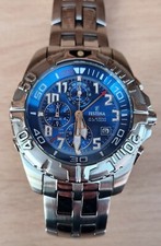 SALE Festina F16095 Chrono Men's Bike Watch, working, new battery, 2 extra links