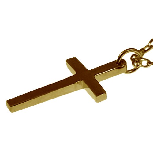 9ct solid yellow gold - solid,
