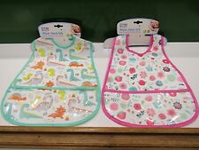 New wipe clean bibs with