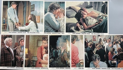 Eight 1970 colour film - film, stills