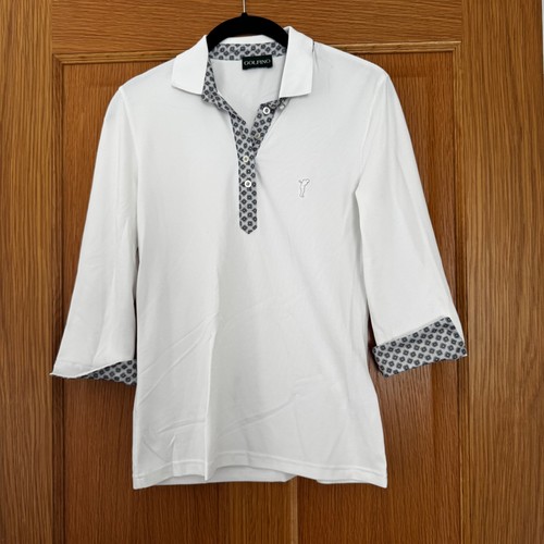 White golfino ladies golf polo - ladies,