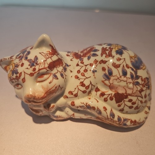 Chinese antique porcelain cat - chinese,