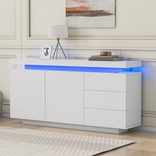 LED Sideboard Buffet Cupboard
