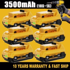 10X~1X For Dewalt 18V Battery