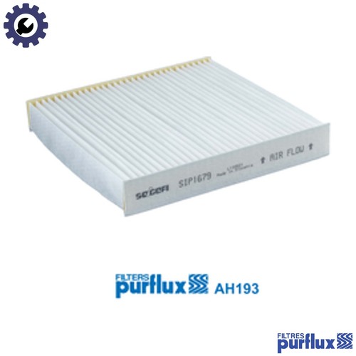Filter cabin air ah193 for - ah193,