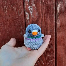 Crochet Pigeon Plushie |