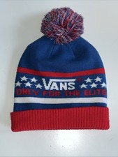 VANS Bobble Beanie Hat Red