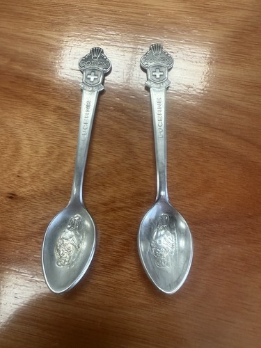 Pair rolex teaspoons - of,