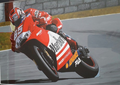 Ducati painting loris - painting,