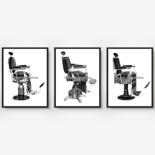 Triptych set barber - triptych,