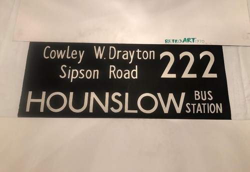 London bus blind - london,