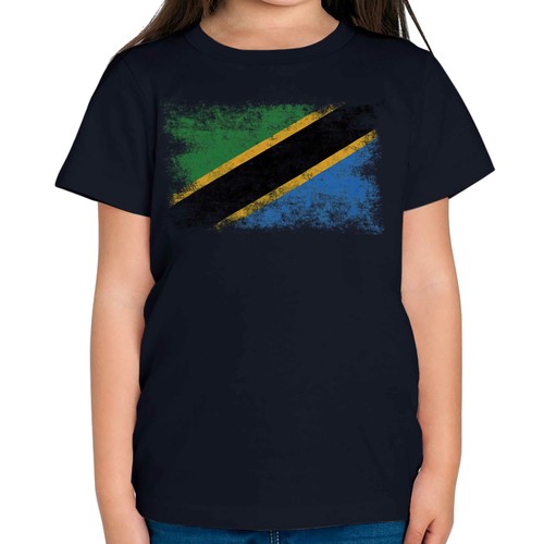 Tanzania distressed flag kids - tanzania,