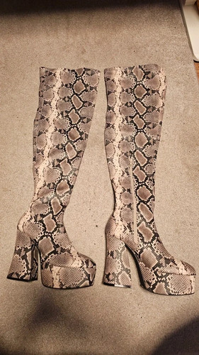 Topshop myla snakeskin - myla, print