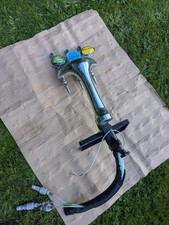 3 -Line Beer Font T-Bar Pump Tap Chrome Man Cave Home Bar Pub