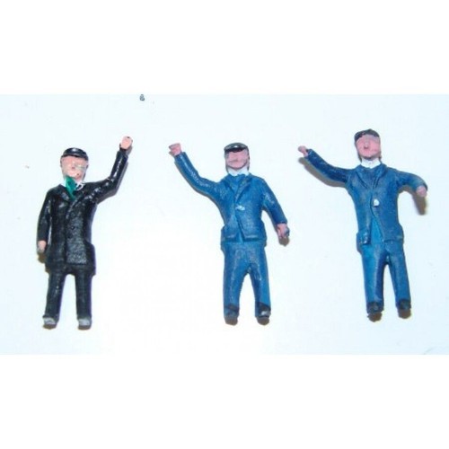 Painted figures loco - loco, crew
