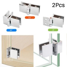 2/4Pcs Silver Bathroom Shower