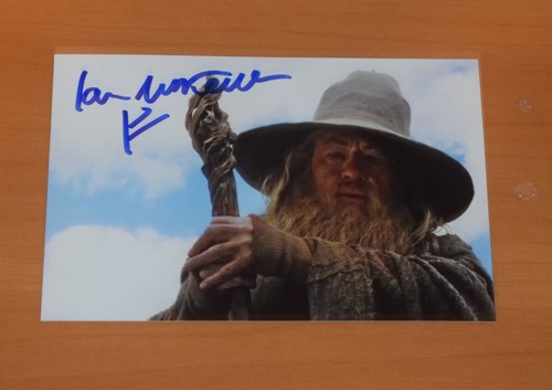Autograph ian mckellen gandalf - ian,