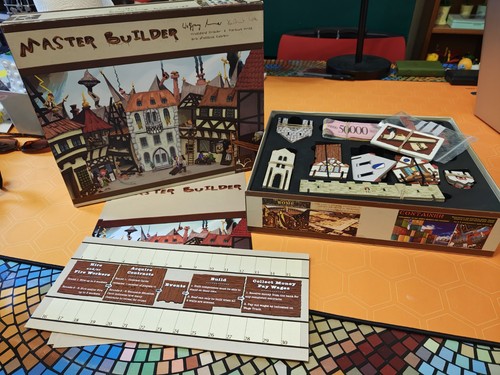 Master builder board game - master,