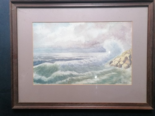 Vintage watercolour painting - watercolour,