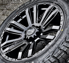 20" Black Stryke Alloy Wheels