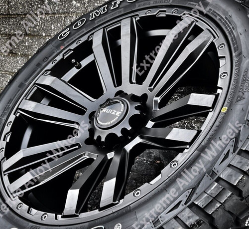 Black stryke alloy - black, wheels