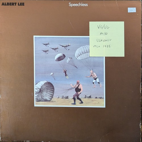 Albert lee speechless vinyl - lee,