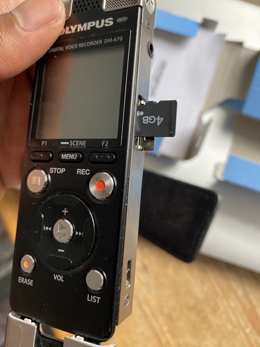 Olympus digital dictaphone - olympus,