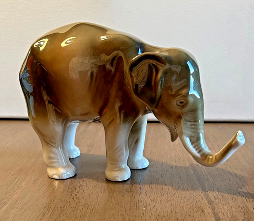 Royal dux elephant - , figurine