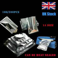 Mylar Foil Bags Storage Bags Aluminium Food Grade Sealable Heat Seal Pouches