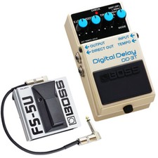 Boss DD-3T Delay + FS-5U