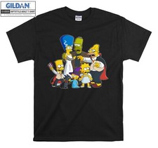 The Simpsons Family Character T-shirt Gift Hoodie T shirt Men Women Unisex 6508