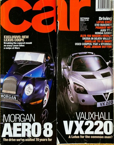 Car magazine sep 2000 audi - magazine,