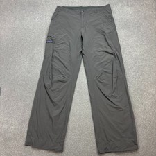 Patagonia Trousers Adult 34x32 Grey Rock Guide Hiking Outdoors Trail Pant Men*