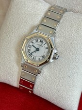 Ladies Cartier Santos Octagon