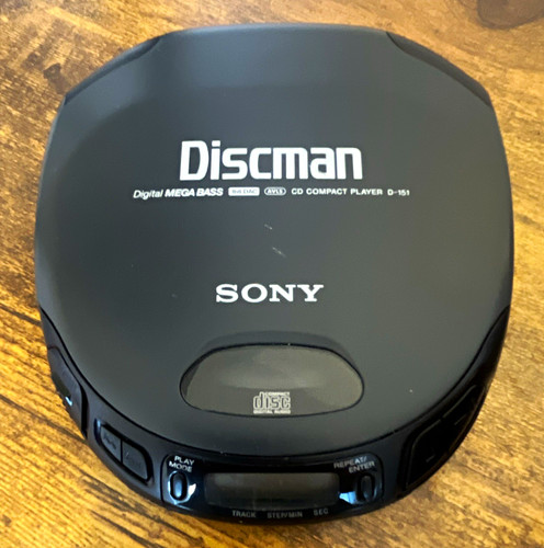 Sony discman 151 black - d-151,