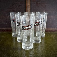 SET OF 6 VINTAGE CARLING BLACK