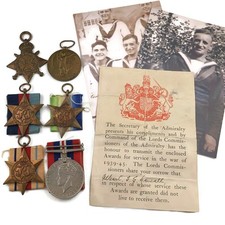 WW1 WW2 Royal Navy Medals