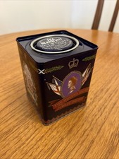 Jackson’s Of Piccadilly Queen’s Silver Jubilee Tea Blend 1977 Retro Caddy Tin
