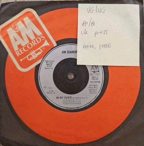 Jim diamond silver vinyl - ho,