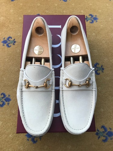 Gucci loafers shoes suede - gucci,