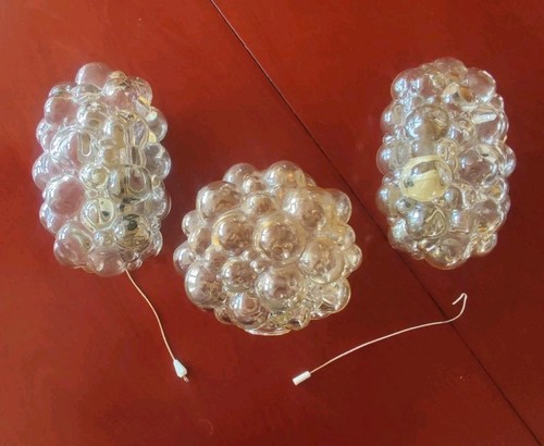 Lot sconces 1 globe - lot, 2
